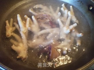 Yam Chicken Feet and Snail Soup recipe