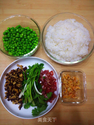 Mushroom Bowl with Bean Sausage and Sticky Rice recipe