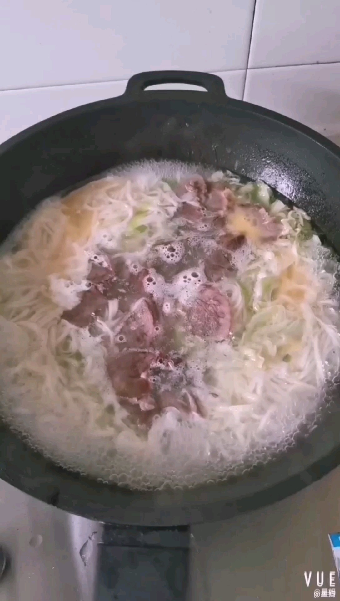 Beef and Cabbage Noodle Soup recipe