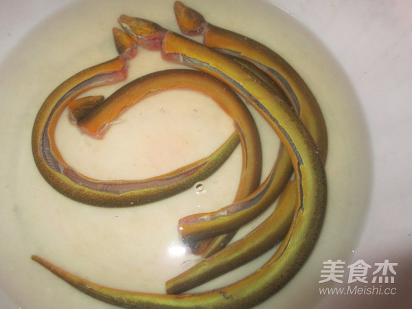 Sliced Ham and Stewed Huang Diao recipe