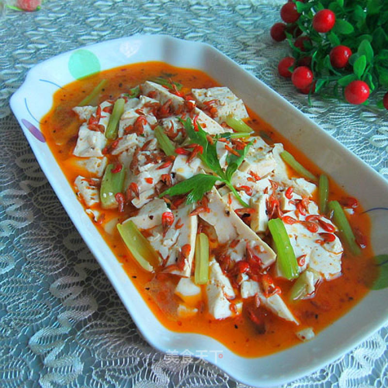 Spicy Rice Shrimp Tofu