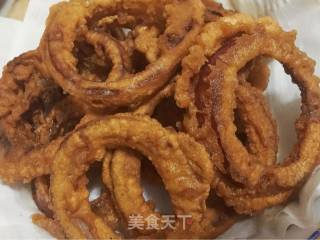 Simple Fried Onion Rings recipe