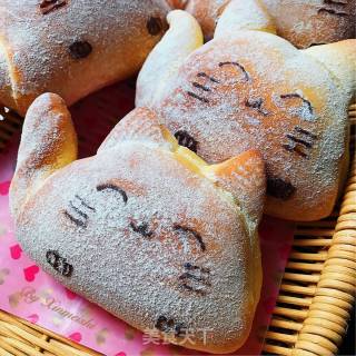 # Fourth Session of The Baking Contest and is A Love to Eat Festival# Cat Bean Paste Bread recipe