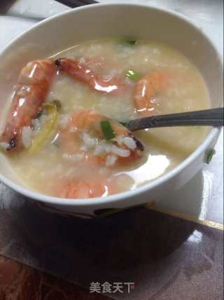 Abalone Kewei Shrimp Casserole Congee recipe