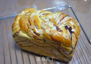 Liquid Seed Purple Sweet Potato Toast recipe