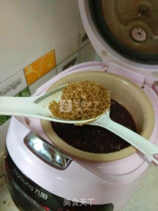 Apple Black Rice Porridge recipe