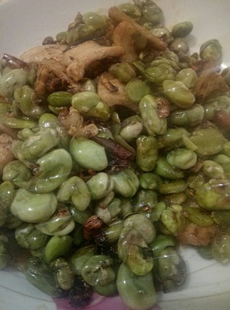 Stir-fried Broad Beans