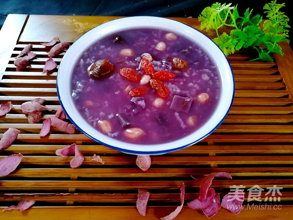 Purple Sweet Rice Porridge recipe