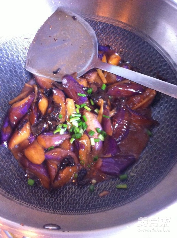 Eggplant with Matsutake recipe