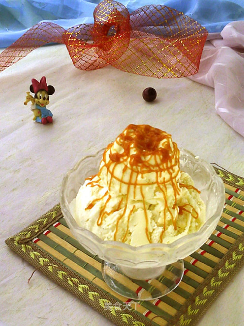 [bakery Industry 4.0 Version of Baicui Pe6800 Free Trial Trial Report] Caramel Milk Vanilla Ice Cream recipe