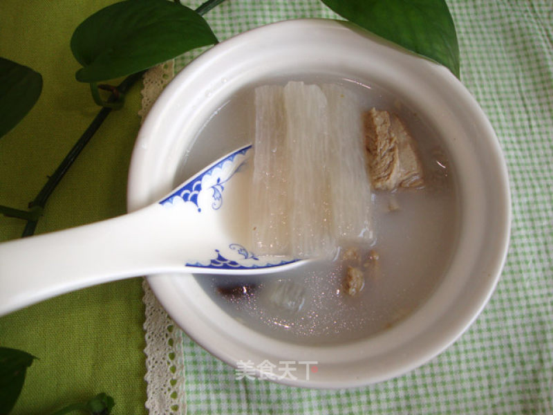 Yam Pork Ribs Soup-a Bowl of Thick Soup, A Warm Love recipe