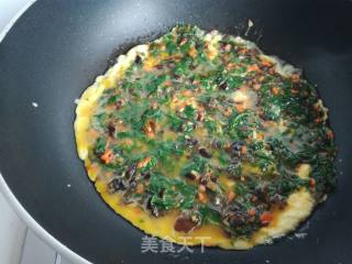 #夏懒人饭#three-color Vegetable Omelette recipe