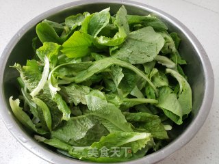 Vegetarian Fried Lettuce Leaves recipe