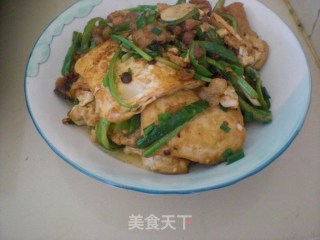 Fried Tofu with Meat recipe
