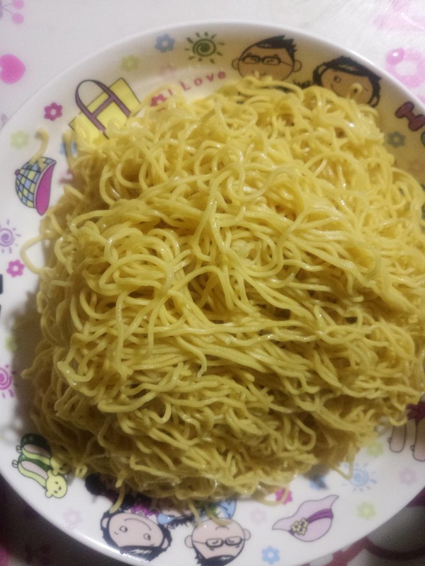 Hong Kong Style Fried Noodles recipe