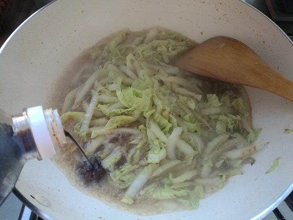 Beef Soup with Cabbage Vermicelli recipe