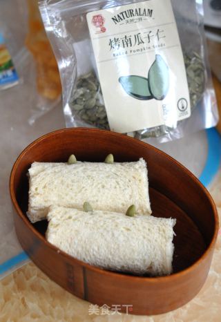 Cute Rabbit Mango Sandwich Bento recipe