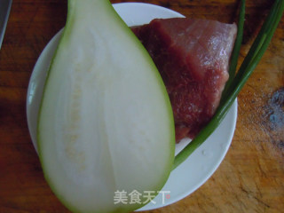 Summer Vegetables are The Most Detoxifying---stir-fried Sliced Pork with Gourd recipe