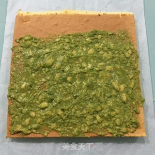 #the 4th Baking Contest and is Love to Eat Festival#avocado Cake Roll recipe