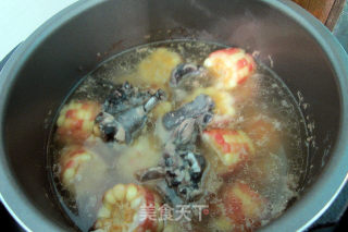 Corn Black Chicken Soup recipe