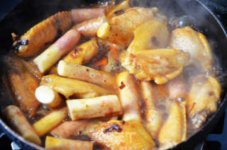 Braised Chicken Wings with Chinese Yam recipe