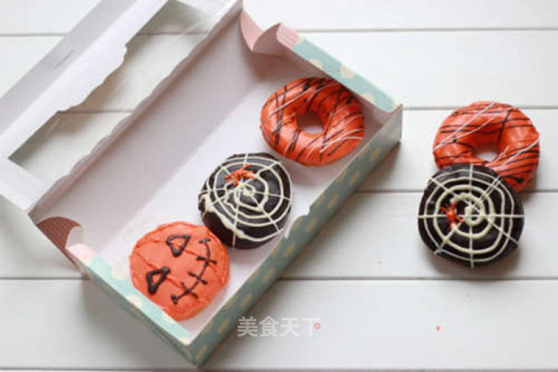 [tomato Recipe] Halloween Crazy Party Series-halloween Painted Donuts recipe