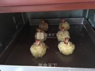 #aca烤明星大赛#roasted Potatoes and Shrimp Balls recipe