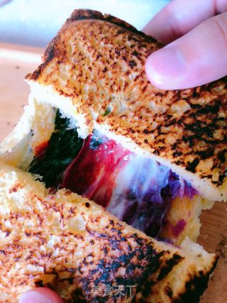 Rainbow 🌈 Toast recipe