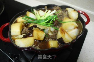 #trust之美# Braised Beef Brisket with Radish recipe