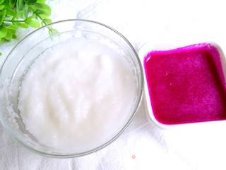 Sesame Scented Dragon Fruit Rice Paste recipe