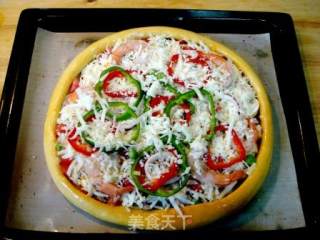 Mediterranean Crispy Pizza recipe