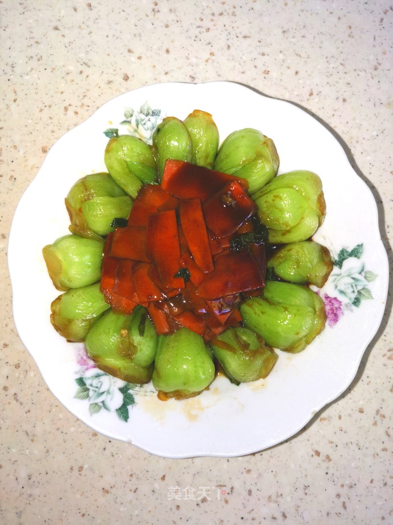 Stir-fried Carrots with Oyster Sauce and Rape recipe