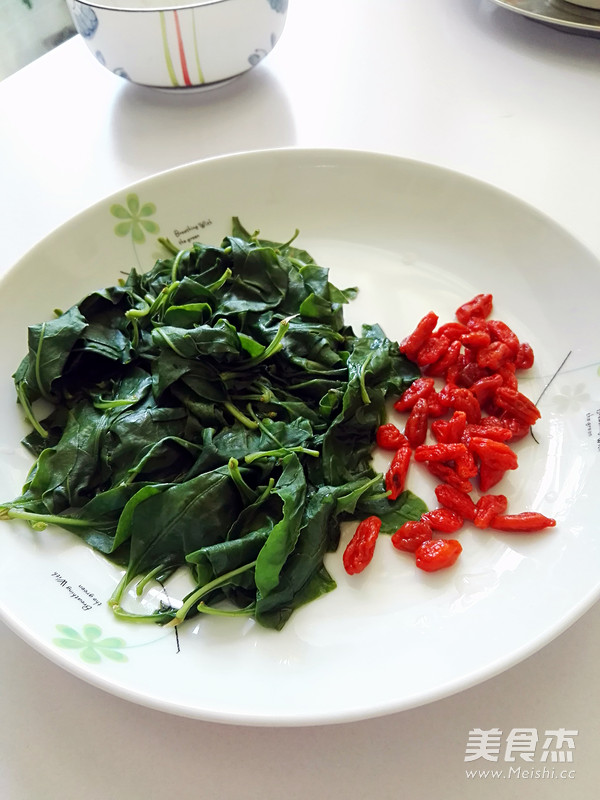 Cold Wolfberry Leaves recipe