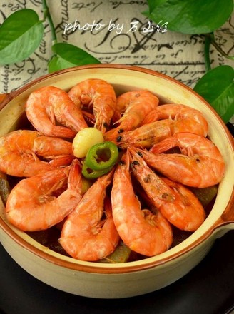 Braised Seasonal Vegetables with Shrimp recipe