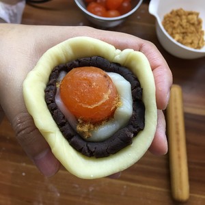 Ah~five-ringed Egg Yolk Pastry recipe