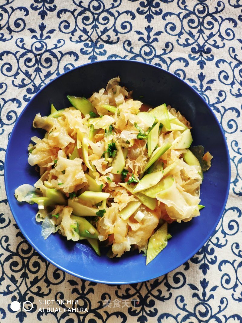 Cold Vegetables, Tremella and Cucumber recipe
