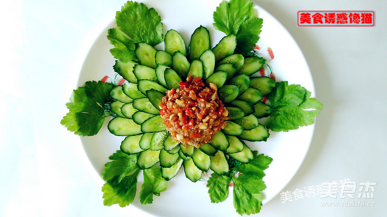 What A Beautiful Flower---cold Cucumber recipe