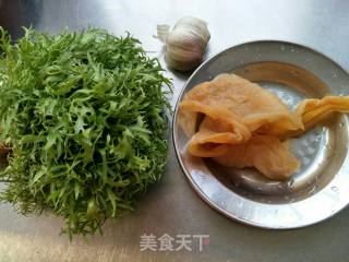 #春食野菜香# Jellyfish Mixed with Bitter Chrysanthemum recipe