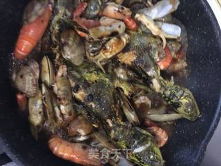 One Pot Stew with Fresh Seafood recipe