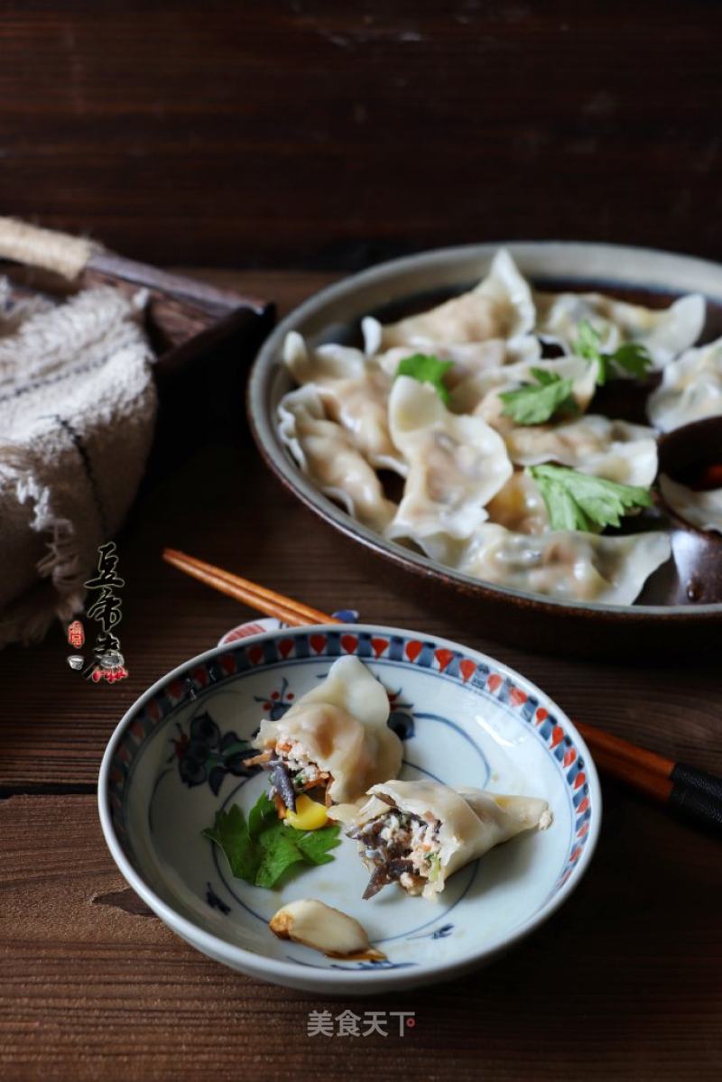 Three Fresh Stuffed Meat Dumplings recipe