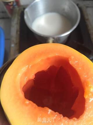 Papaya Coconut Milk Jelly recipe