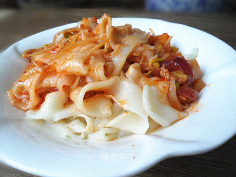 Hot and Sour Bean Sprouts Noodles-----------appetizing Noodles for Summer recipe