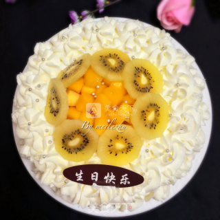 Fruit Cream Cake recipe