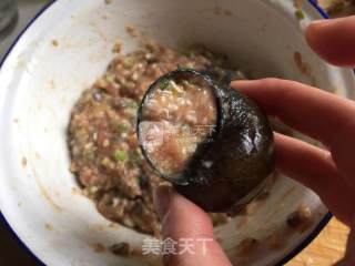 Escargot Stuffed Meat recipe