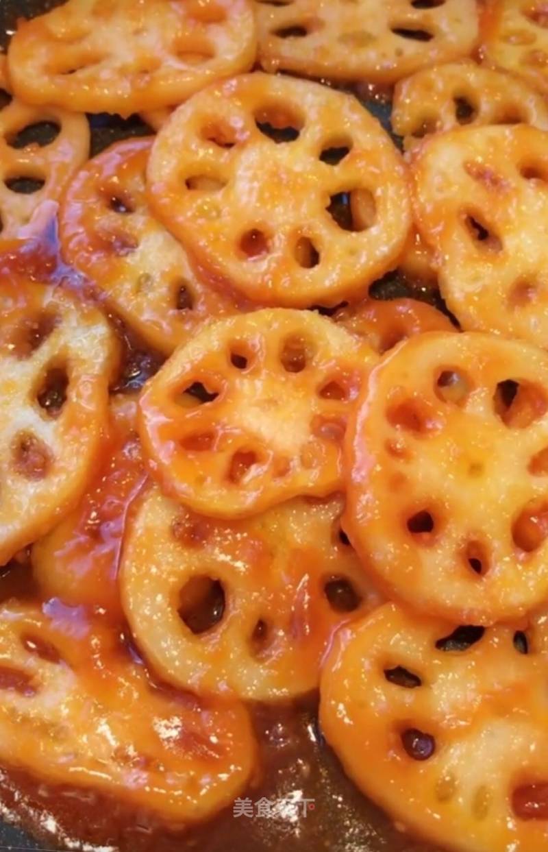 Sweet and Sour Lotus Root Slices recipe