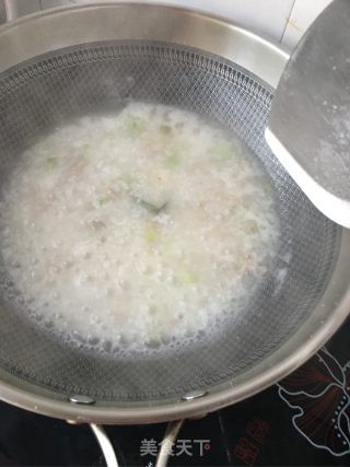 Minced Pork Elm Money Porridge recipe