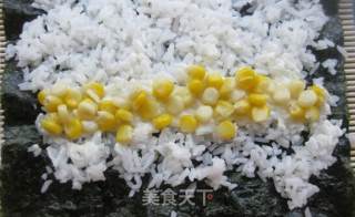 Refreshing Corn Sushi recipe