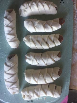 Sausage Rolls, Meat Buns recipe