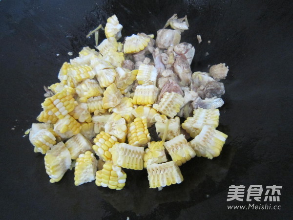 Chicken Nuggets Stewed Sweet Corn recipe