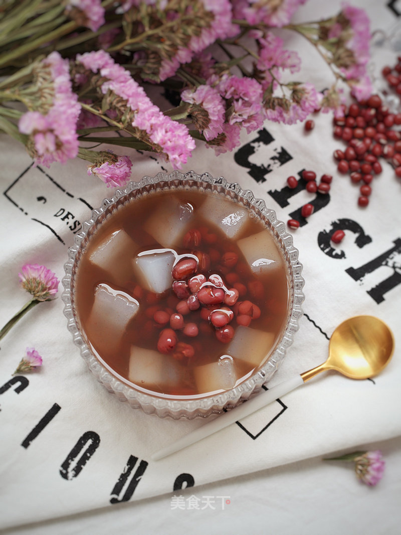 Red Bean Coconut Soup recipe